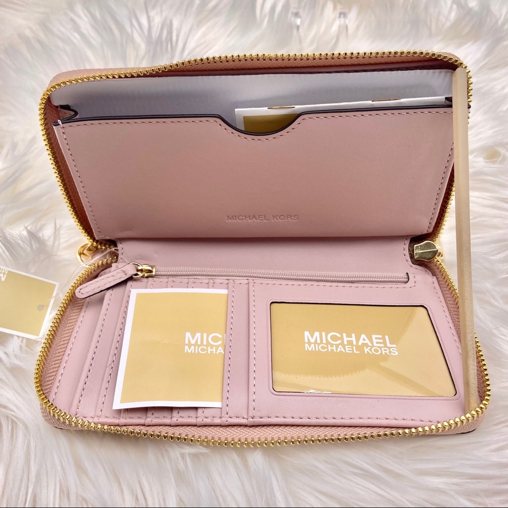 Michael Kors Wallet Wristlet Phone Case Ballet - Picture 6 of 7